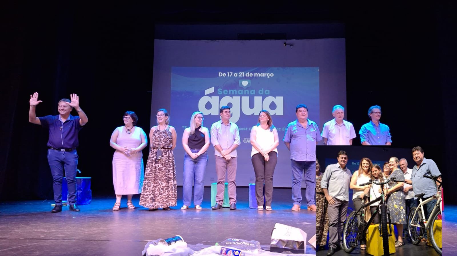 Ivânia Soldati participa de abertura da Semana da Água 2025, evento anual da Saec