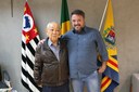 Presidente da Câmara recebe o ex-vice prefeito e ex-vereador Nobuaki Gozzi Presidente da Câmara recebe o ex-vice prefeito e ex-vereador Nobuaki Gozzi