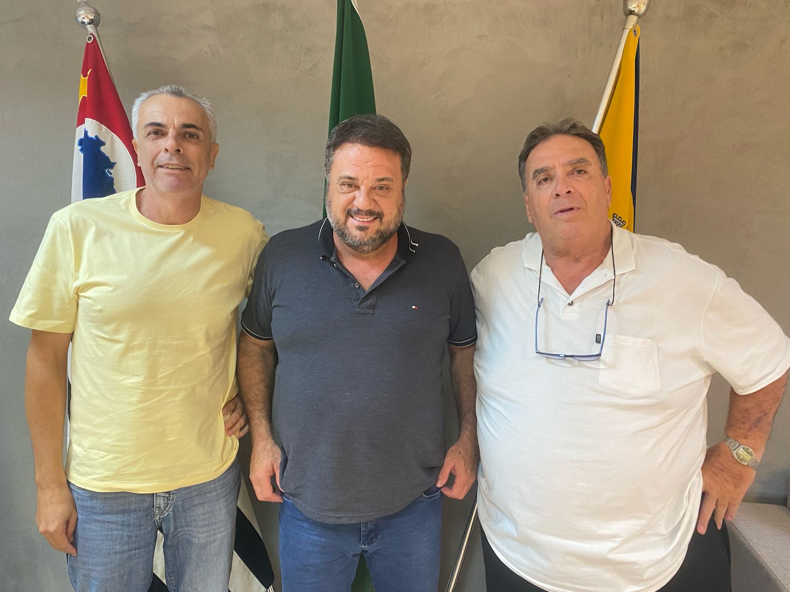 Presidente da Câmara recebe representantes do Sindicato dos Funcionários e Servidores Públicos Municipais de Catanduva 