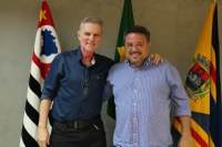 Presidente da Câmara recebe visita de cortesia do chefe do Instituto de Criminalística de Catanduva