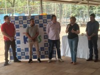 Vereador Manoel Gol de Ouro participa do lançamento da Corrida Kids Soldária 2025